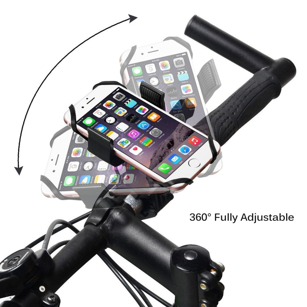 Bike Mount Holder Silicone Strap